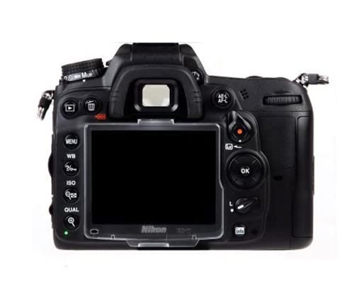 Screen Protective Cover Compatible for Nikon D7000 Camera (BM-11), FANZR Transparent ABS Anti-Scratch Screen Protector (2 Pack)