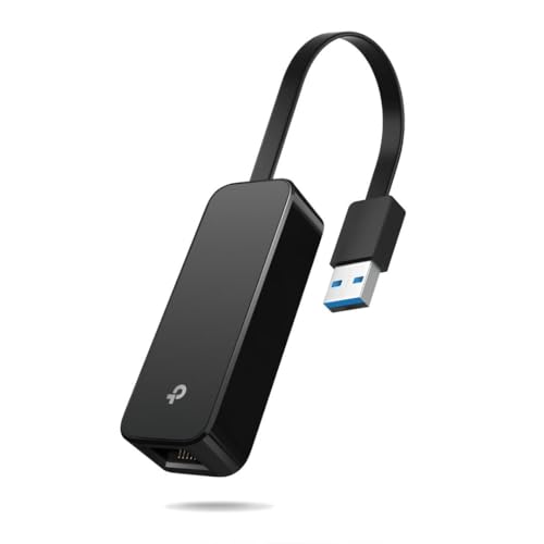 TP-Link USB to Ethernet Adapter (UE306), Supports Nintendo Switch, 1Gbps Gigabit RJ45 to USB 3.0 Network Adapter, Foldable & Portable Design, Plug