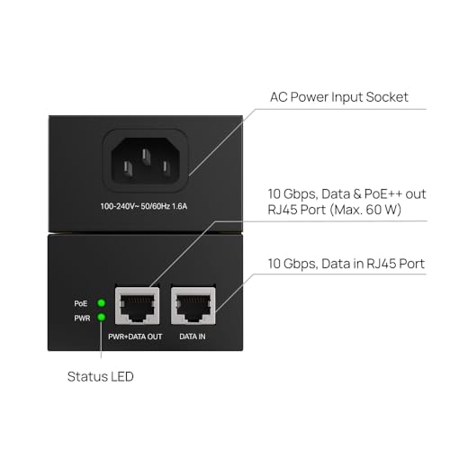 TP-Link Omada 10G PoE++ Injector