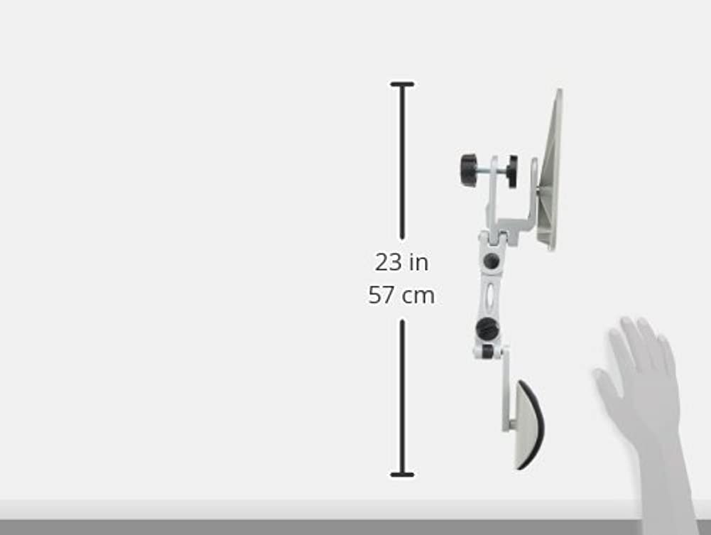 Ergoguys Arm-Stand Computer Armrest (eg-ergoarm), Silver, 12.1 X 8.8 X 5.6 Inches
