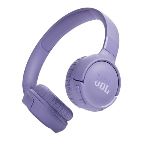 JBL Tune 520BT - Wireless On-Ear Headphones, Up to 57H Battery Life and Speed Charge, Lightweight, Comfortable and Foldable Design, Hands-Free Calls