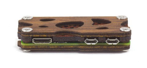 Nucleus for Raspberry Pi Zero & Zero Wireless - Wood by C4Labs