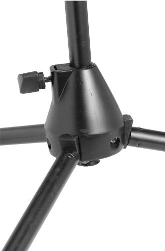 OnStage MS7701B Euro Boom Microphone Stand Bundle (Black) (2 Items)