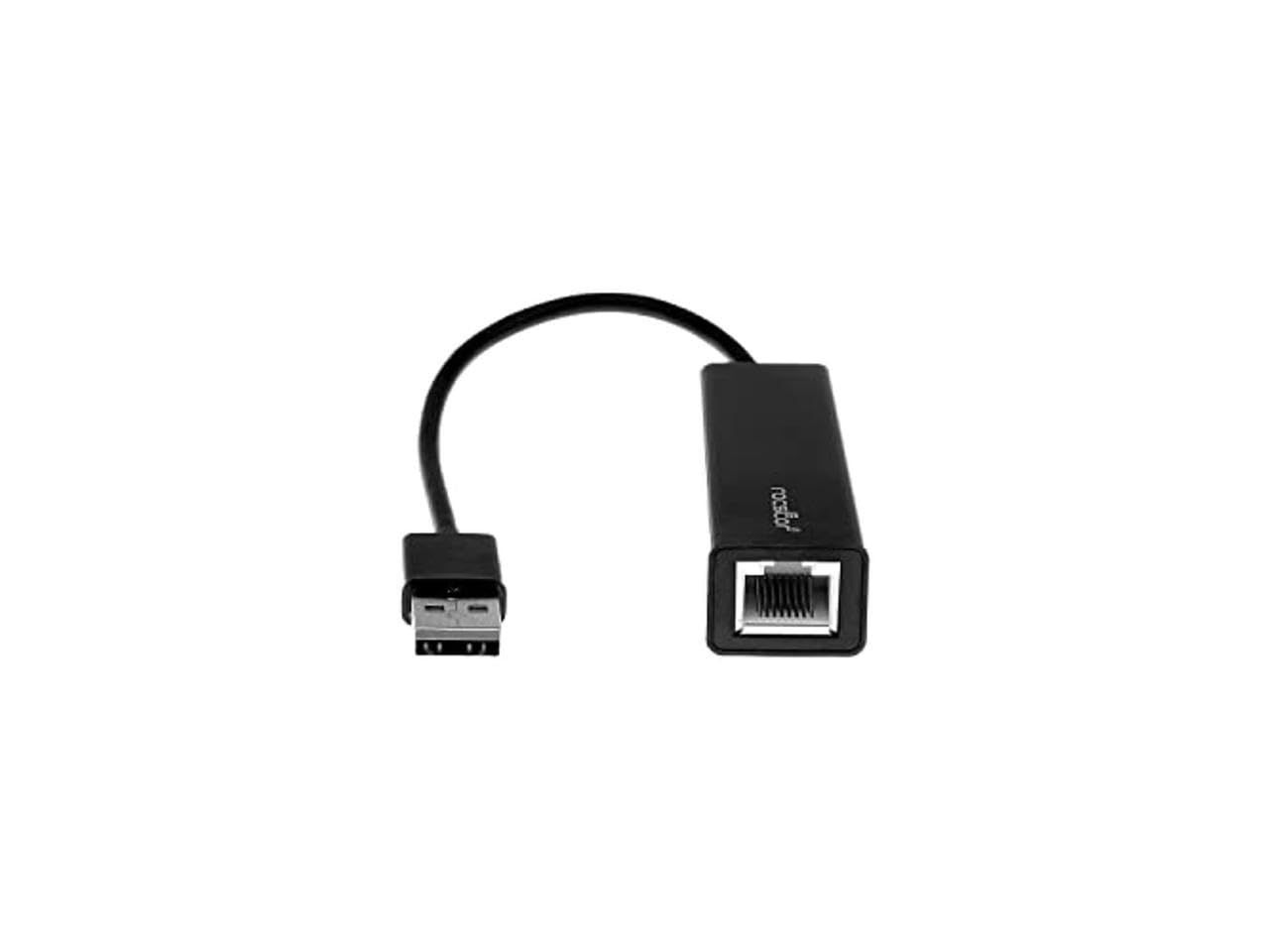 Rocstor Premium USB 3.0 to Gigabit Ethernet NIC Network Adapter RJ45 10/100/1000 M/F - USB 3.0-1 x Netw (Y10C137-B1) (Rocstor)