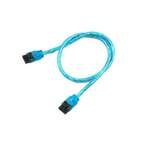 Sata III Premium Cable 6" UV Blue Straight to Straight OK6A3RUB11