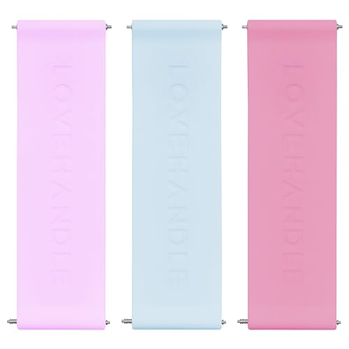LOVEHANDLE Swappable Strap (Strap Only Base Sold Separately) Swappable Strap for LOVEHANDLE PRO, PRO MagSafe & PRO Wallet Pack of 3 - Glow