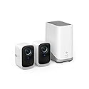 eufy Security S300 eufyCam 3C 2-Cam Kit, Security Camera Outdoor Wireless, 4K Camera, Expandable Local Storage up to 16TB, Face Recognition AI