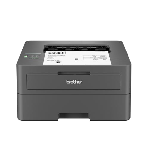 Brother HL-L2405W Wireless Compact Monochrome Laser Printer with Mobile Printing, Black & White Output | Includes Refresh Subscription Trial(1), Works
