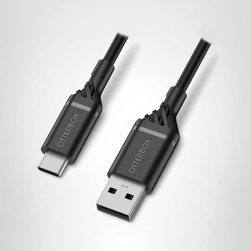 OtterBox USB-A to USB-C Cable, 2M - Black