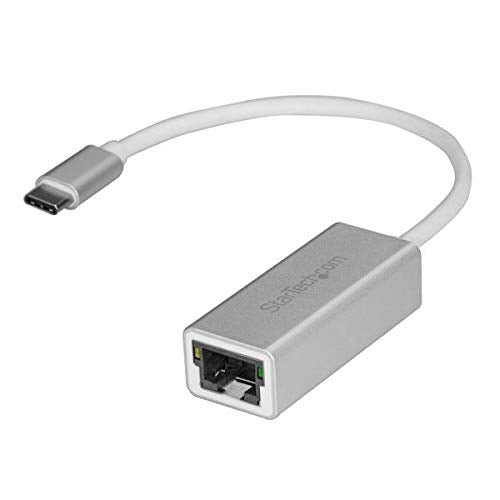 StarTech USB-C to Gigabit Ethernet Adapter, Thunderbolt 3-Port Compatible