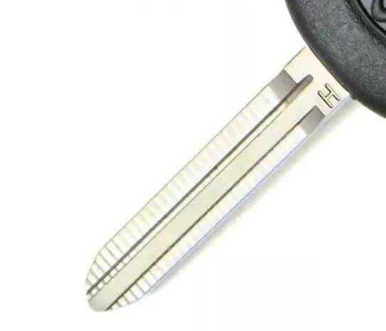 Key Cut Service + Transponder TOY44H H Chip Key Replacement for Toyota Camry, C-HR, Corolla, Highlander, Prius, RAV4, Sequoia, Sienna, Tacoma, Tundra