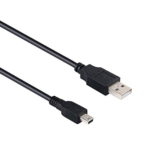 Nuvi 1490 USB Data Cable Charging Cord Compatible for Garmin nuvi 1300 1350T 1350LMT 1390LMT 1390T 1450LMT 1490LMT 2455LMT 2457LMT 2495LMT 2497LMT GPS