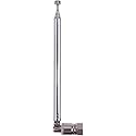FM Antenna Telescopic, 120cm Telescopic Antenna Replacement F Plug DAB FM Radio AM Car Audio
