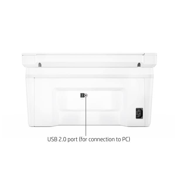 HP Laserjet MFP M139we Wireless Black & White Printer - 6 Months of Instant Ink for Toner with HP+, Print, Scan and Copy W/Silmarils Printer Cable