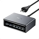 Anker Prime Charging Station, 200W 6-Port GaN Desktop Charger, Fast Charging USB C Charger for Multiple Devices, Compatible with iPhone, Galaxy