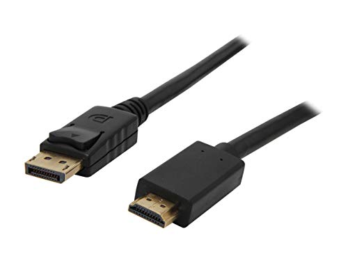Nippon Labs DP-HDMI-6 6' DisplayPort Male to HDMI Male Cable