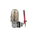 NSI TORK 2001 Outdoor 120-Volt Photocontrol - Stem & Swivel Mount - Controls Lighting Dusk to Dawn - Compatible with Incandescent/Compact