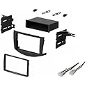 ASC Audio Car Stereo Dash Install Kit and Wire Harness for Installing an Aftermarket Single or Double Din Radio for 2006 2007 2008 2009 2010 2011