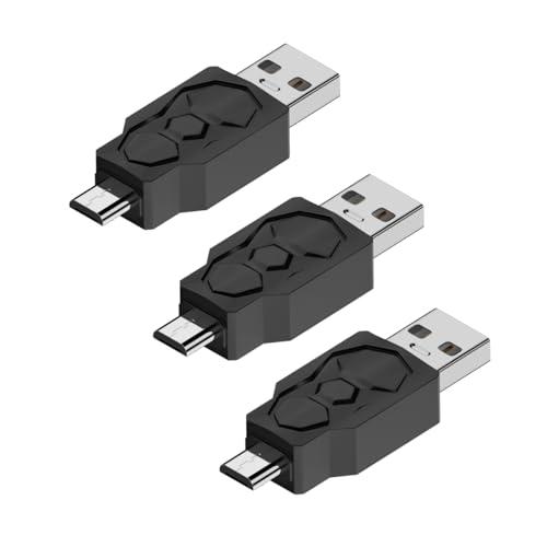 ZJKJHJY Micro USB 2.0 Adapter, Black, Type A Male/Micro-B Male, A Male to Micro B High Speed USB Cable