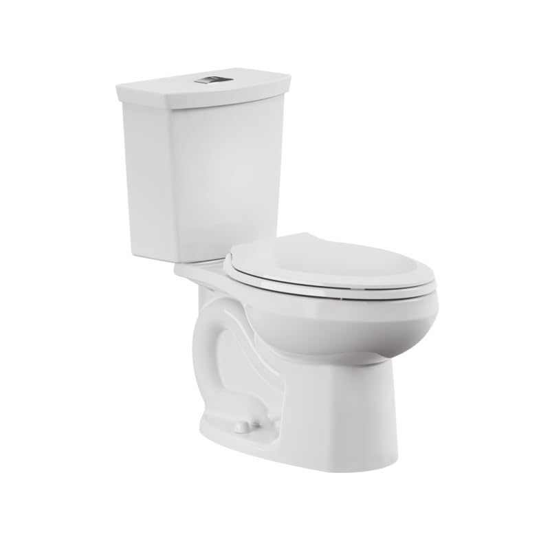 American Standard 5503A00B.020 Slow Elongated Closed Front Toilet Seat, White