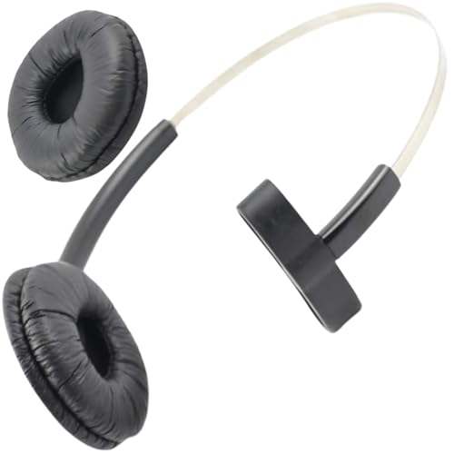 for Plantronics Standard Headband 84605 + Extra Cushion Replacement Over-The-Head Headset for Savi CS540 W740 W745 W440 W740-M C054 CS540XD 8240 8245