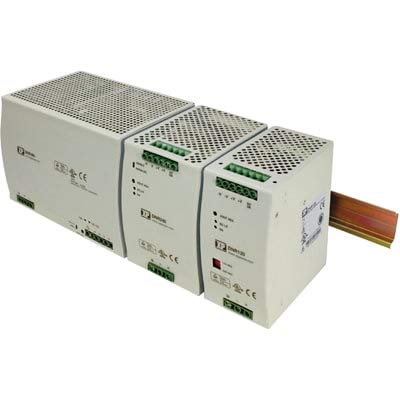 XP POWER DNR120AS48-I Power Supply; AC-DC; 48V, 2.5A; 90-132/180-264VAC in; Enclosed; 120W; DIN Rail; Adj Vout