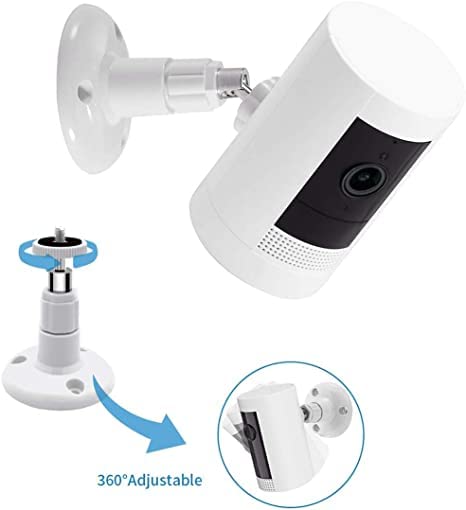 3Pack Camera Wall Mount,Compatible with R-ing Outdoor Cam (Stick Up Cam Battery)/Pro/Outdoor Cam Plus/Plug-in/Indoor Cam(1st Gen),360 Degree