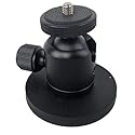 AttachMount 66mm Magnet with HD Swivel 44lbs Holding 1/4-20" Thread for Cameras Go-Pro Work Lights