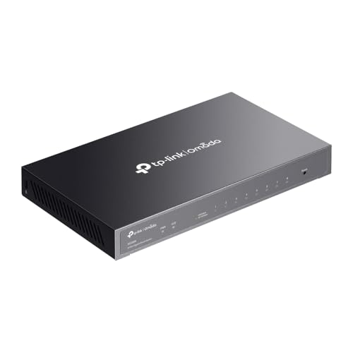 TP-Link TL-SG2008 V3 8 Port Gigabit Smart Managed Switch Omada SDN Integrated IPv6 Static Routing L2/L3/L4 QoS, IGMP & Link Aggregation 5 Year
