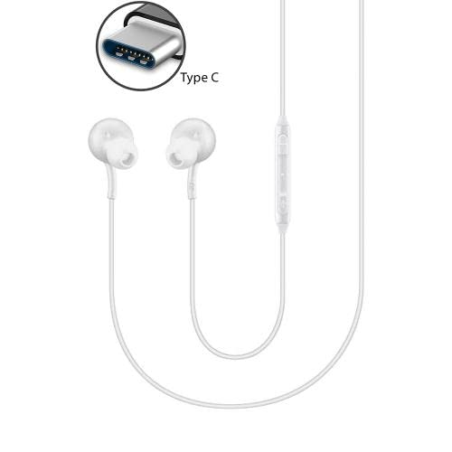 ElloGear 2020 Earbuds USB C Headphones for Samsung Galaxy S21, Note 10, Galaxy S10, S9 Plus, S10e - Designed by AKG - Braided Cable with Microphone…