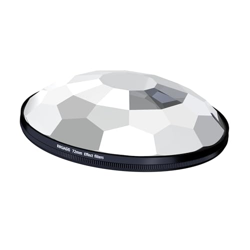 KOGJAERS Kaleidoscope Lens Filter 72mm Camera Effect Filters Fractal Photography for Photography Creation Repeating Subjects - Perfect Photographer