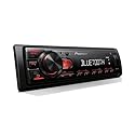 Pioneer MVH-S230BT 1-Din Digital Media Receiver - Bluetooth, USB, 50W x 4 Output, AM/FM Radio, iPhone/Android Compatible, Front/SW (Mono) Selectable