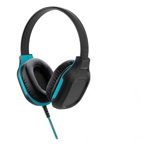 Gumdrop DropTech On-Ear Wired Headphones No Mic | USB C - Long Tangle Free Chew-Proof Cord - Rugged Reliable Drop Tested and Comfortable for Kids K-12