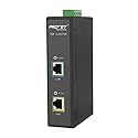 PROCET PoE++ 95W PoE Injector DIN Rail PoE Power Injector with 6KV Surge Protection, IEEE 802.3 af/at, Wide Working Temperature -40? to 149?