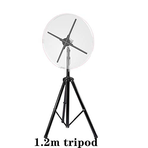 3DHologramFan Stand with Multi-Function Base, Height 39.4 to 69 Inch, 150 Pounds Load-Bearing for A Variety of 3D Rack