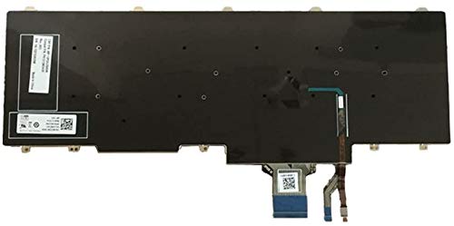 New English Laptop Replacement Keyboard for Dell Latitude E5550 E5570 E5580 US Layout No Backlight