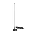 Pro Trucker Scanner Radio Mini Magnet Mount Mobile Scanner Antenna with BNC Connector - Black