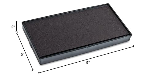 COSCO 2000PLUS Replacement Ink Pad for 2000PLUS 1SI10P, 1" x 0.25", Black