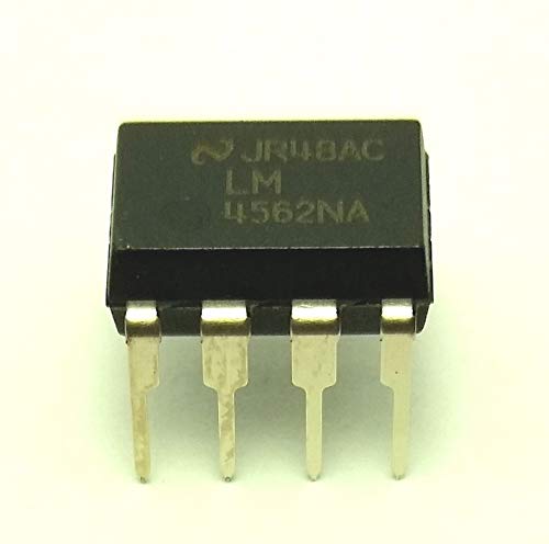 LM4562NA/NOPB LM4562NA LM4562 Dual High-Performance Audio Operational Amplifier with Ultra Low Distortion IC (Pack of 2)