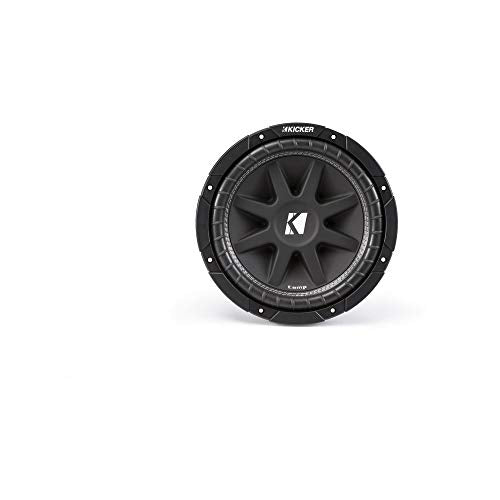 KICKER Comp 10-inch (25cm) Subwoofer, 4-Ohm, RoHS Compliant