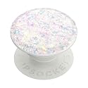 PopSockets Adhesive Phone Grip, Holder, Phone Stand, Glitter - Iridescent Confetti White