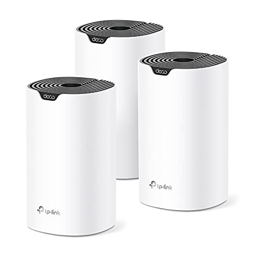 TP-Link Deco S4 Mesh AC1900 WiFi System - Up to 5,500 Sq.ft. Coverage, Replaces WiFi Router and Extender, Gigabit Ports, Works with Alexa, Deco