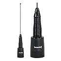 Browning® 160-Watt Wide-Band 380 MHz to 520 MHz Antenna with Spring and NMO Mounting (Black)