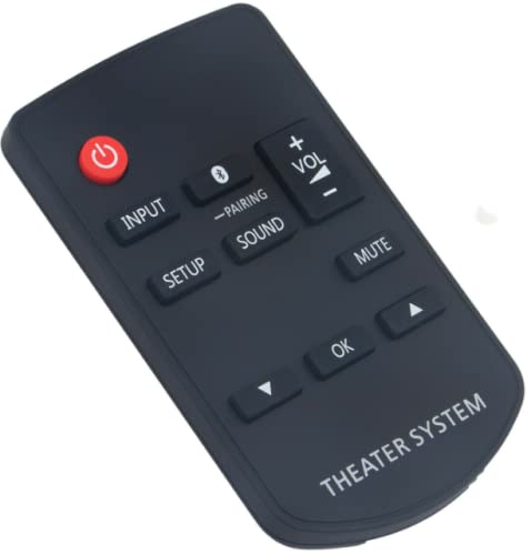 N2QAYC000098 Replace Remote Control Compatible with Panasonic Home Theater Audio System SC-HTB880 SC-HTB680 SC-ALL70T SC-HTB580 SC-HTB690 SC-HTE80