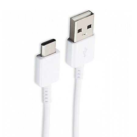 Authentic Galaxy S8 Active USB to Type-C Charging and Transfer Cable. (White / 3.3Ft)