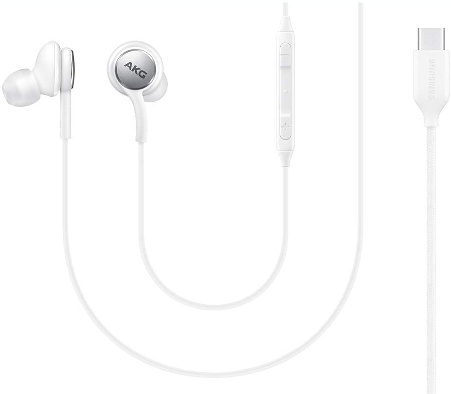 UrbanX 2021 Stereo Headphones for Samsung Galaxy S21 Ultra 5G, Galaxy S20 FE, Galaxy S10, S9 Plus, S10e, Note 10, Note 10+ with Microphone - 2 Pack…