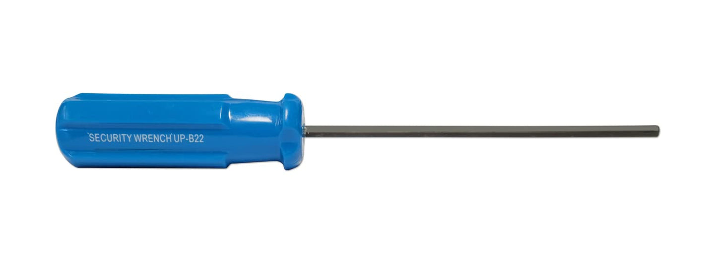 Benner-Nawman UP-B22 Security Driver, 5/32-Inch, Blue
