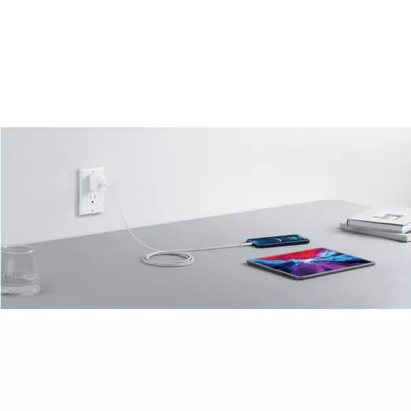 Anker PowerPort III 20W USB-C Wall Charger, Compact Fast Charger, Foldable Plug, Quick Charging for iPhone 16 Series, Galaxy, Pixel, iPad (Cable Not