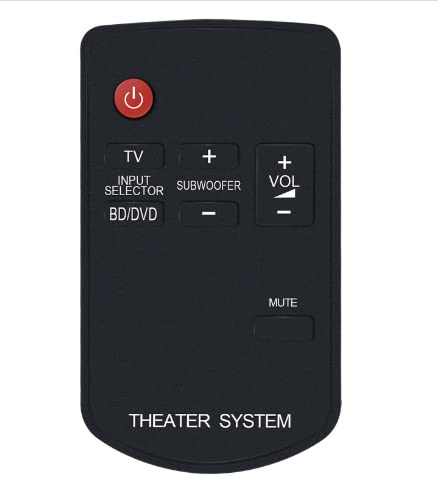 New - N2QAYC000043 Replace Remote Compatible with Panasonic Home Theater Audio System SC-HTB527