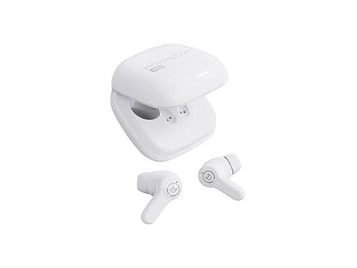 Morpheus 360 Pulse HD Wireless Earbuds Bluetooth Headphones One Touch Media Controls Waterproof IPX5 Magnetic Charging Case TW7800W White